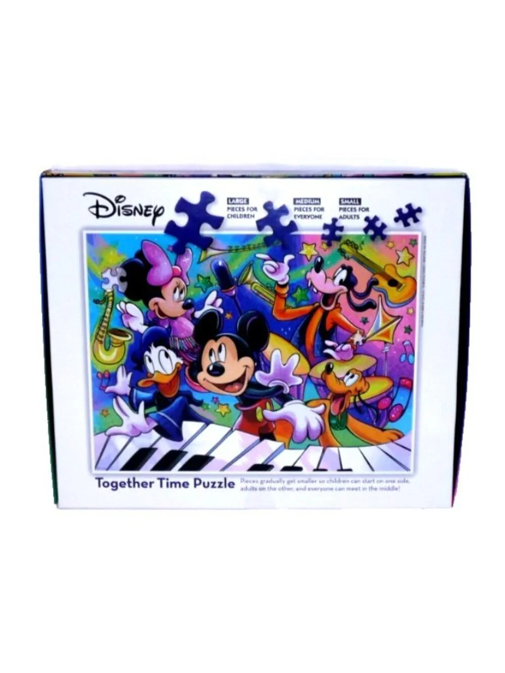 Disney Characters 400 piece family puzzle Together Time Puzzles 2019, New